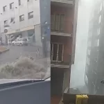 Violento nubifragio su Potenza: alberi caduti, strade allagate e auto danneggiate. Nessun ferito