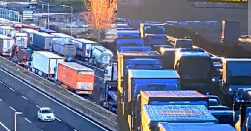Protesta degli autotrasportatori, autostrada bloccata a Caserta Sud e Caianello: disagi anche a Napoli
