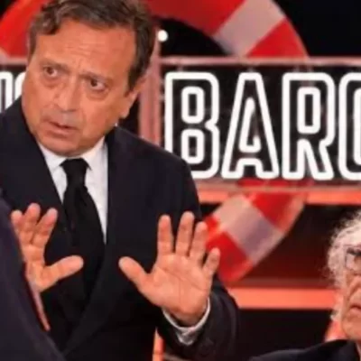 Chiambretti, polizia interrompe l’intervista a Mughini: «Colpa del drone». Ecco cosa è successo
