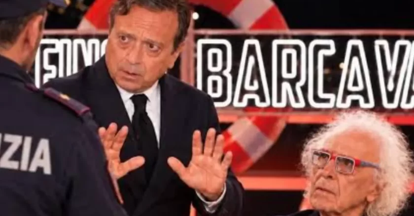 Chiambretti, polizia interrompe l’intervista a Mughini: «Colpa del drone». Ecco cosa è successo