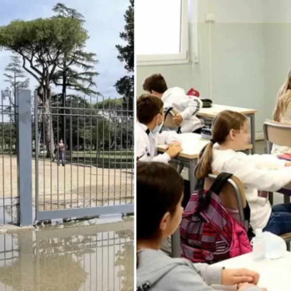 Scuole chiuse domani 9 ottobre per maltempo: elenco dei comuni e zone con allerta arancione
